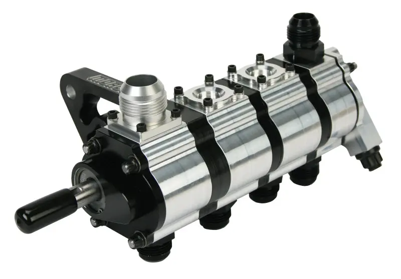 Moroso T3 Series 4 Stage Dry Sump Oil Pump - Tri-Lobe - Left Side - 1.200 Pressure 1