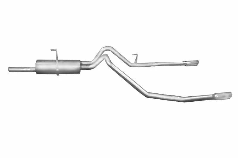 Gibson 03-06 Toyota Tundra Sr5 4.7L 2.5In Cat-Back Dual Split Exhaust - Aluminized 1