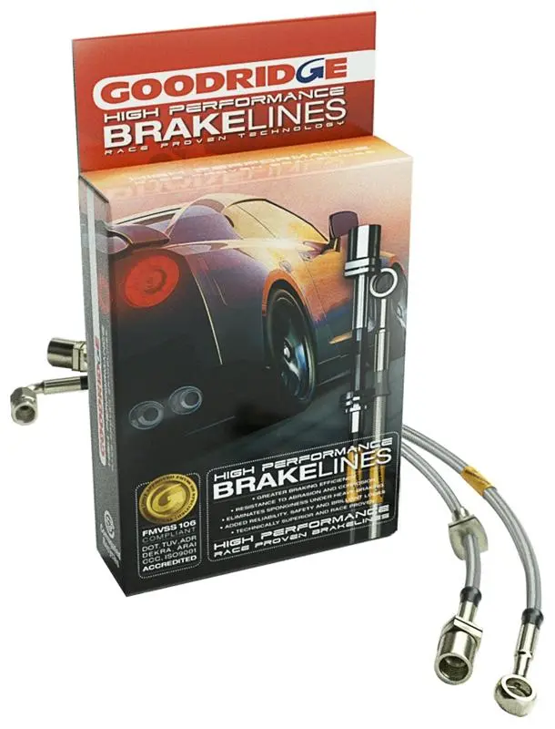 Goodridge 04-07 Chevy Colorado 4Wd / 04-07 Gmc Canyon 4Wd 4 Inch Extended Ss Brake Lines 1