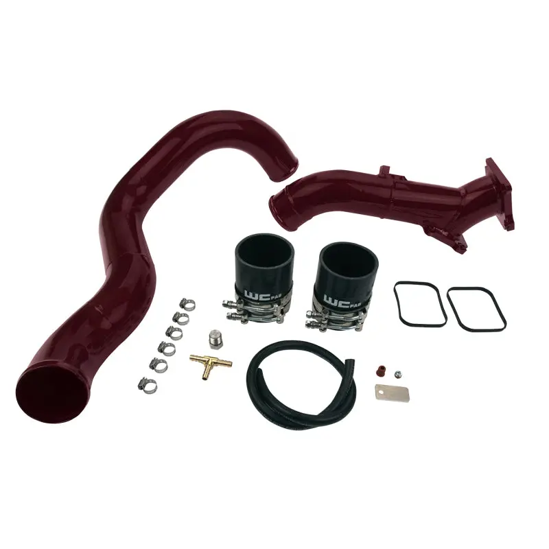 Wehrli 01-04 Chevrolet 6.6L Lb7 Duramax 3In Y-Bridge Kit - Wcfab Red 1