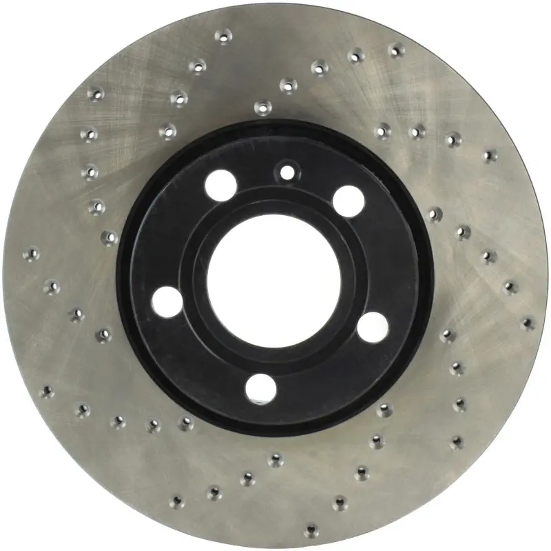 Stoptech 96-7/04 Audi A4 / 95-01 A6 / 7/98-05 Vw Passat Right Front Drilled Rotor 1