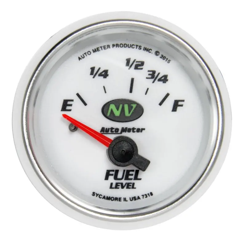 Autometer Nv Gauge Fuel Level 2 1/16In 16E To 158F Elec Nv 1