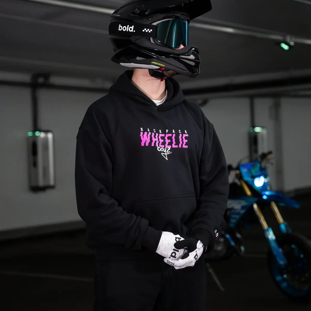 Bpwb Pink Perpetuum Hoodie (Oversize Fit) 1