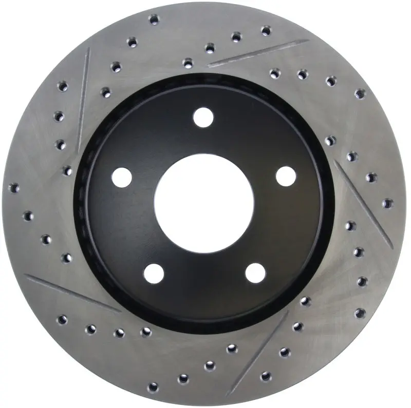 Stoptech Slotted & Drilled Sport Brake Rotor 1