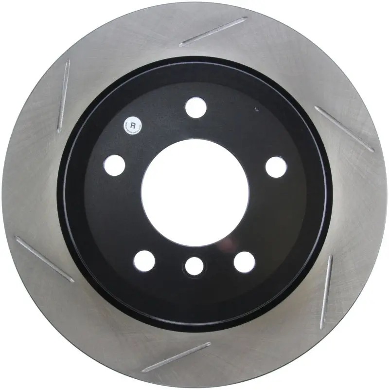 Stoptech Power Slot 9/07-09 Bmw 328 / 06 Bmw 325 E90 Awd Rear Left Slotted Rotor 1
