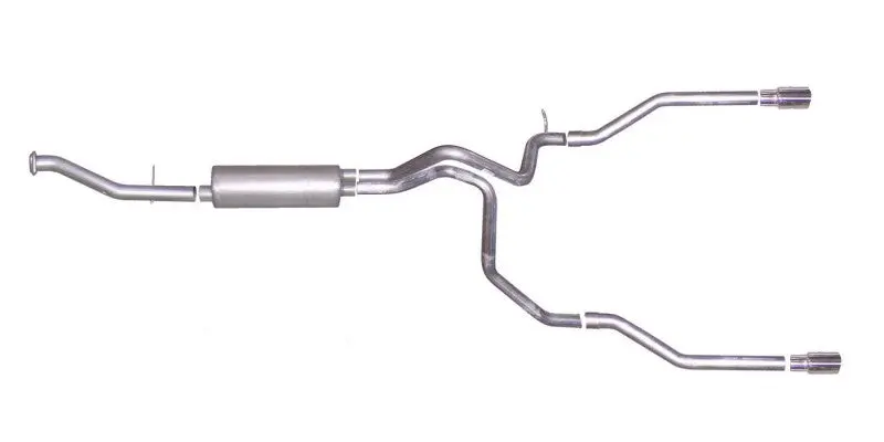Gibson 00-01 Chevrolet Suburban 1500 Base 5.3L 2.25In Cat-Back Dual Split Exhaust - Stainless 1
