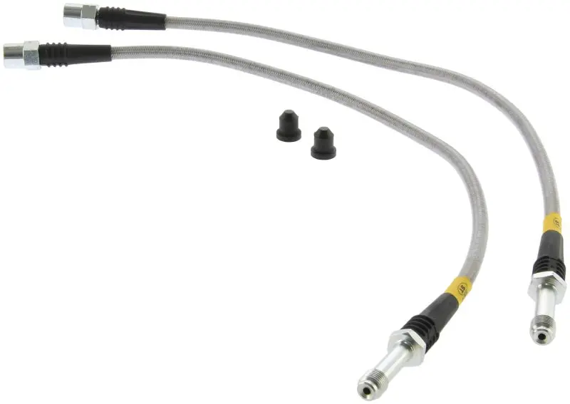 Stoptech 08-15 Mercedes Benz C63 Amg Stainless Steel Brake Line Kit 1