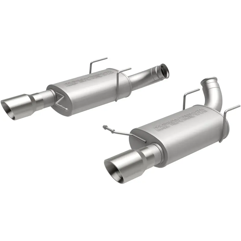 Magnaflow 13 Ford Mustang V8 5.0L Dual Split Rear Exit Stainless Cat Back Performance Exhaust 1