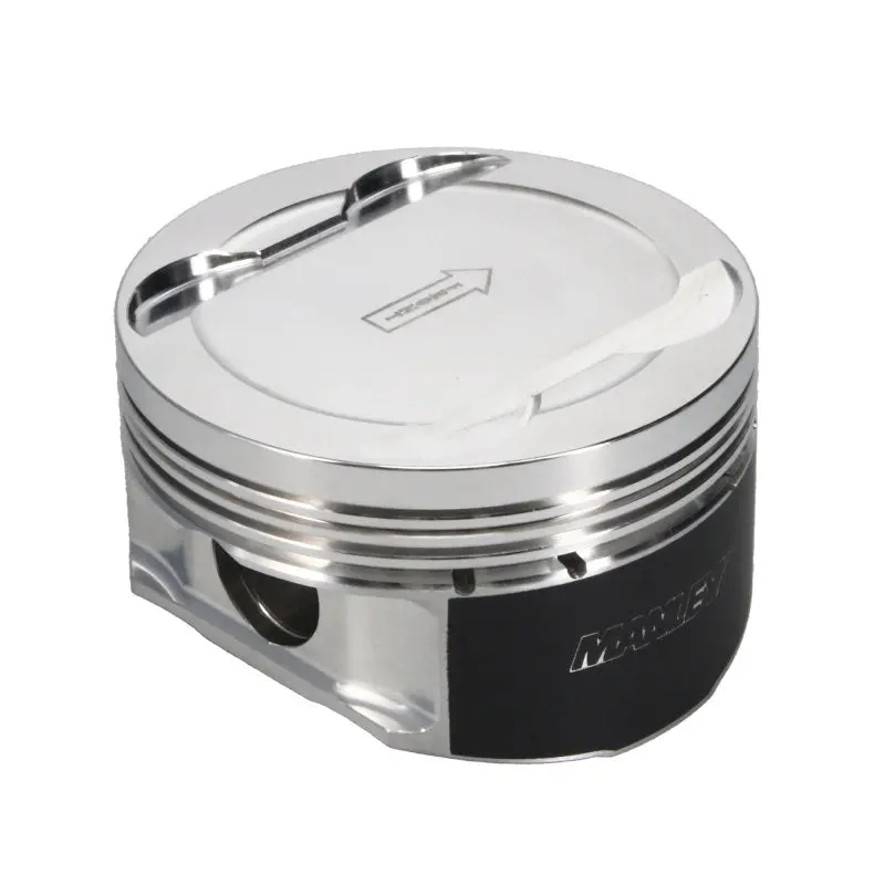 Manley Ford 3.7L Cyclone 3.770In Bore 1.239In Comp Height -5.0Cc Dish Piston Set 1