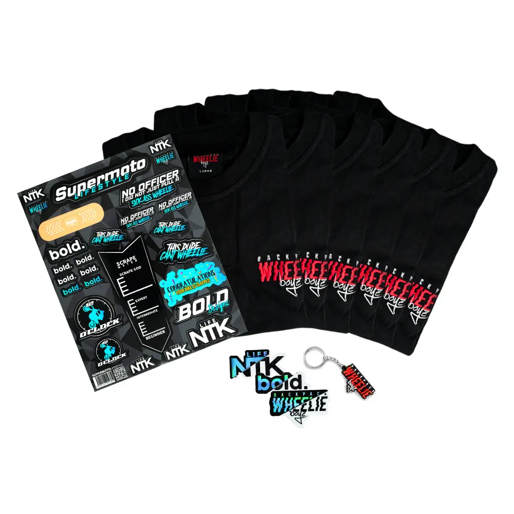 Bpwb Black Embroidery T-Shirt X6 Bundle 1