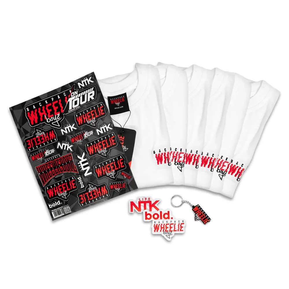 Bpwb White Embroidery T-Shirt X6 Bundle 1