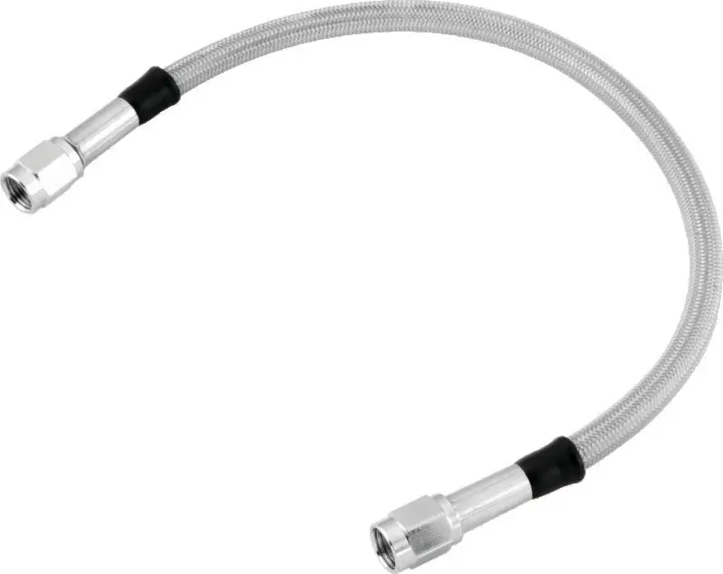 Twin Power 58 Inch Clear Coated Dot Stainless Steel Brake Hose An-3 1