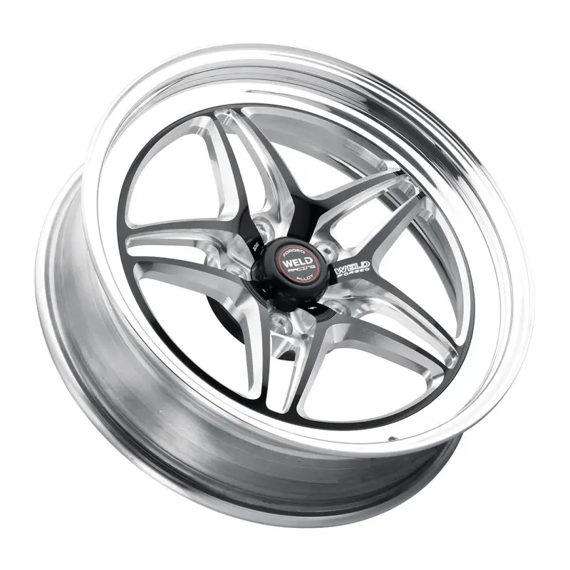 Weld S81 17X10 / 5X4.5 Bp / 8.0In. Bs (64Mm Offset) Black Wheel (Low Pad) 1