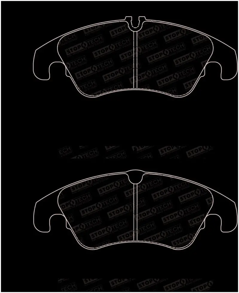 Stoptech 12-19 Audi A6 / 11-18 Audi A7 Quattro Sport Brake Pads W/Shims And Hardware - Front 1