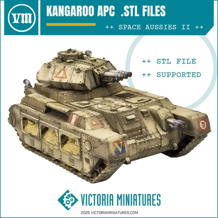 Kangaroo Apc Tank .Stl Download 1