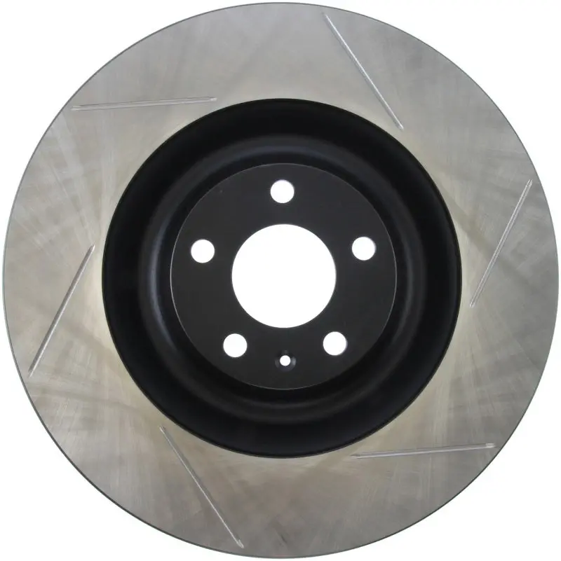 Stoptech 07-09 Audi S8 / 05-10 Audi A8 Quattro Front Left Cryo Sport Slotted Rotor 1