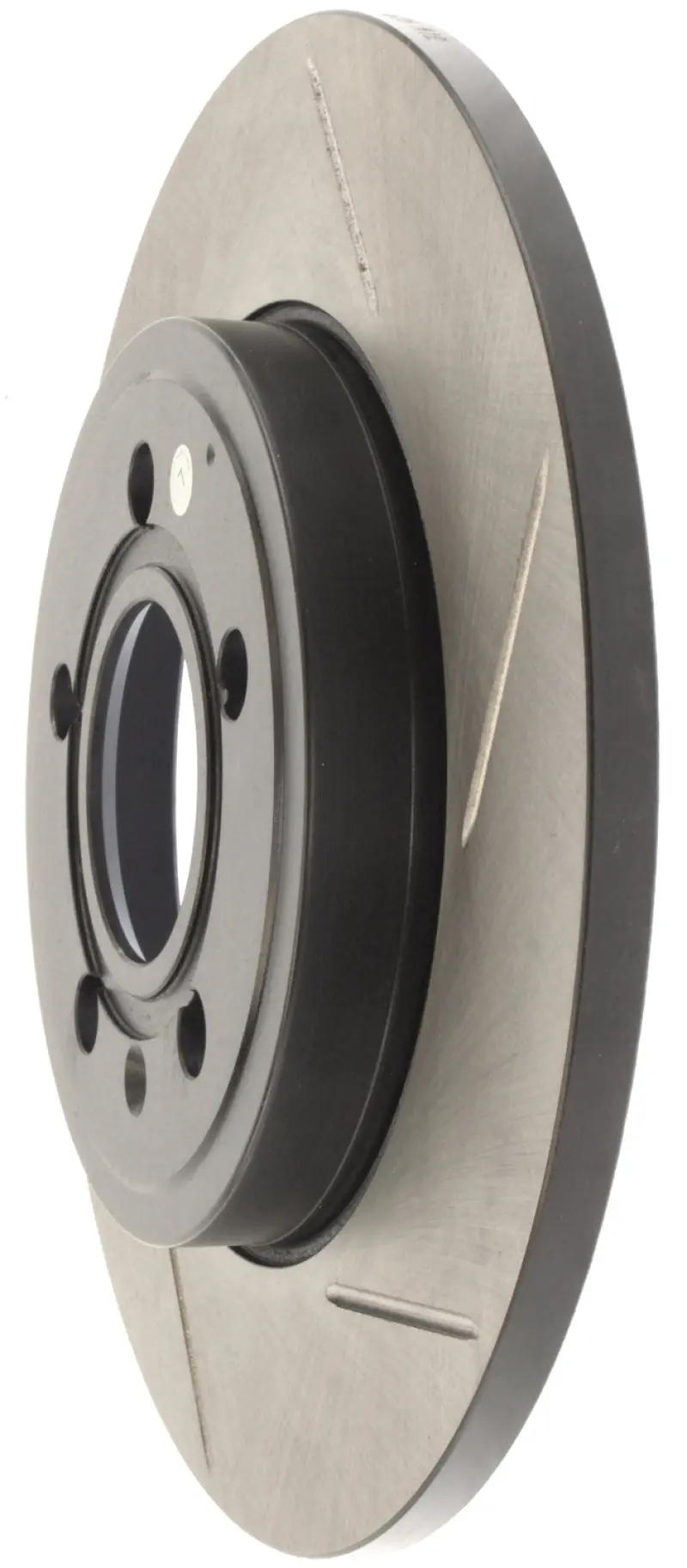 Stoptech Power Slot 1/05-09 Audi A4/A4 Quattro Left Rear Slotted Rotor 1