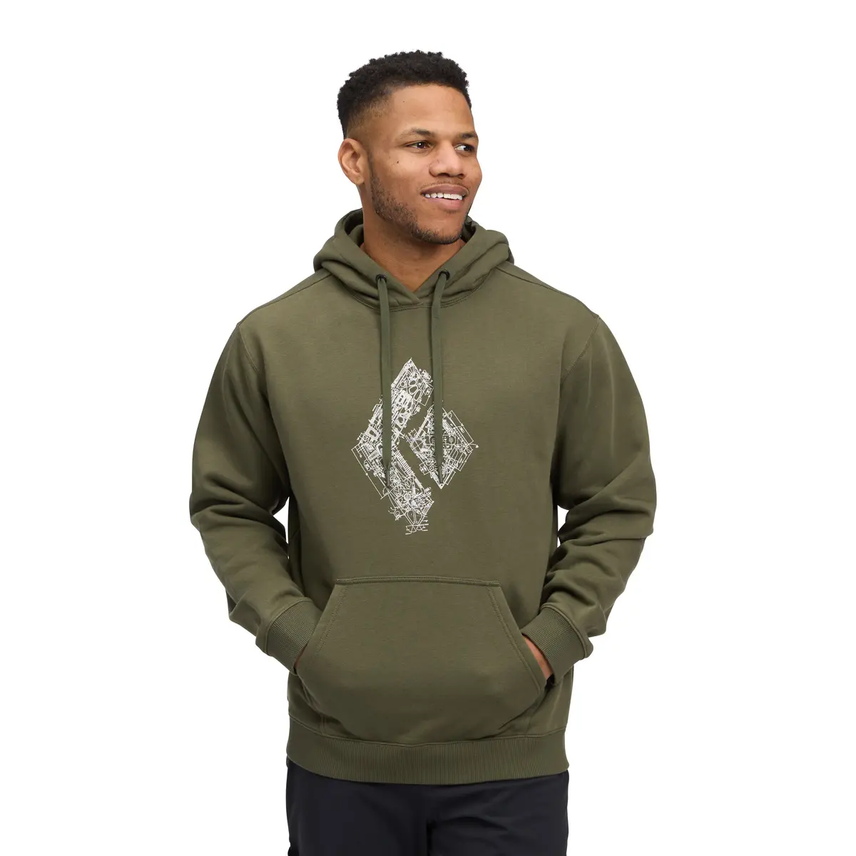 Engineered Diamond Pullover Hoody 1