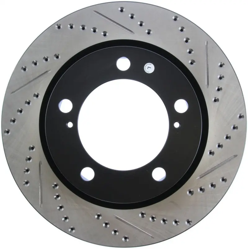 Stoptech Slotted & Drilled Sport Brake Rotor 1