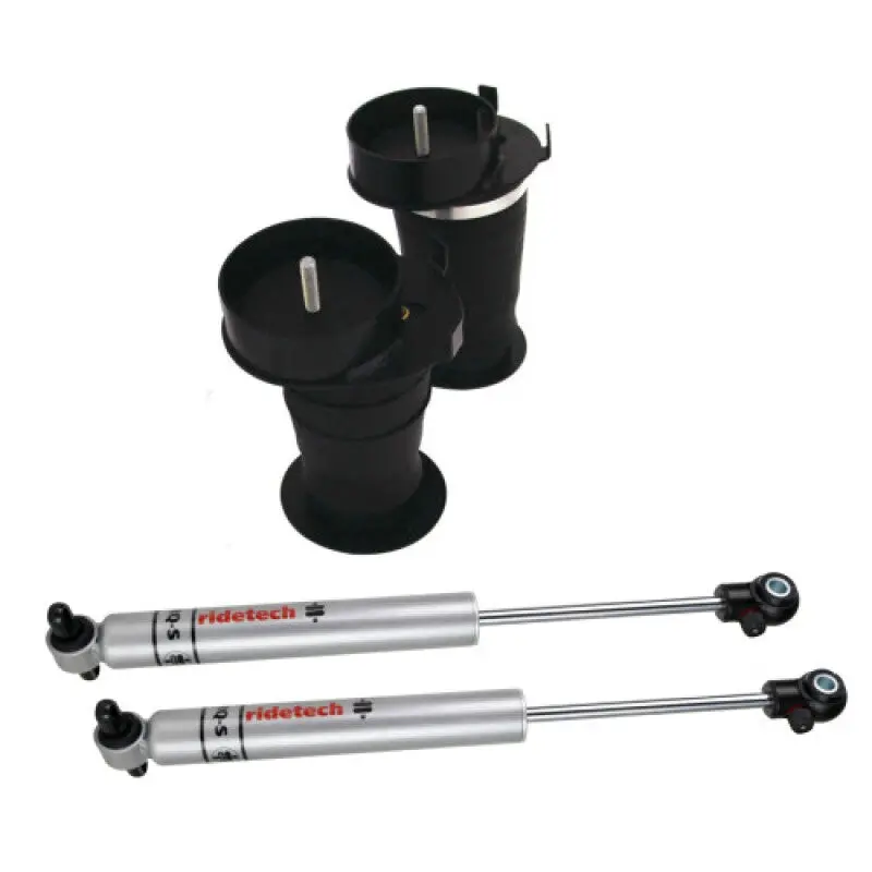 Ridetech 65-70 Pontiac Fullsize Rear Coolride Air Spring & Rq-S Shocks 1