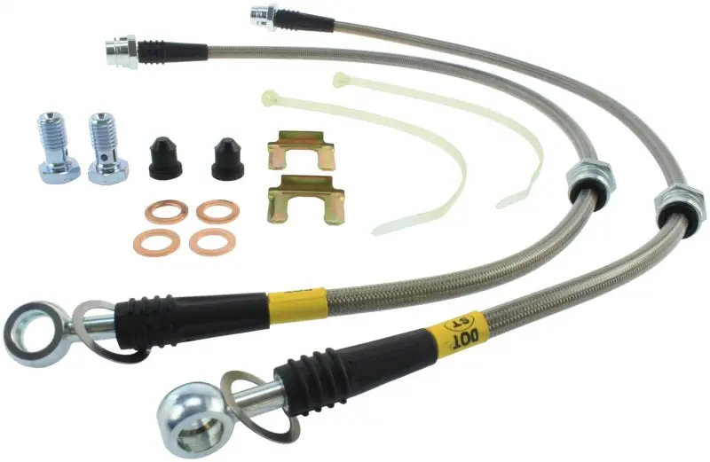 Stoptech 3/99-06 Audi Tt/Tt Quattro Front Stainless Steel Brake Line Kit 1