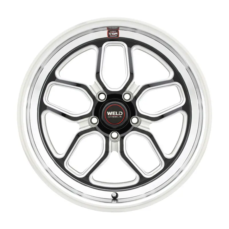 Weld Racing 18X8 Laguna Drag 5X120 Et15 Bs5.1 Gloss Blk Mil Dia 78.1 1