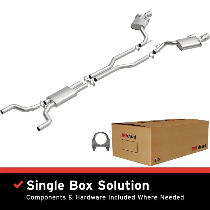 Brexhaust 10-13 Chevrolet Camaro 6.2L Direct-Fit Replacement Exhaust System 1