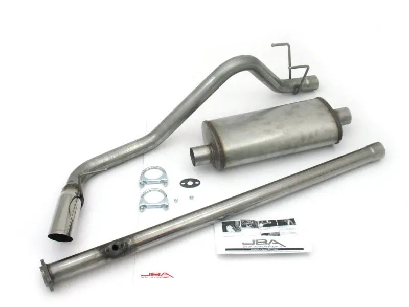 Jba 95-99 Toyota Tacoma (Xtra Cab) 2.4L/2.7L 409Ss Pass Side Single Exit Cat-Back Exhaust 1