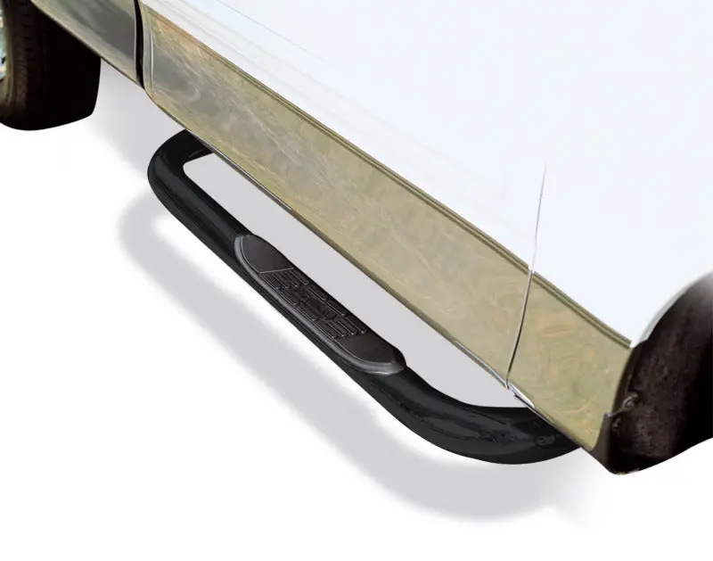 Go Rhino 99-18 Gmc Sierra 1500/2500Hd/3500/3500Hd 4000 Series Sidesteps - Cab Length - Black 1