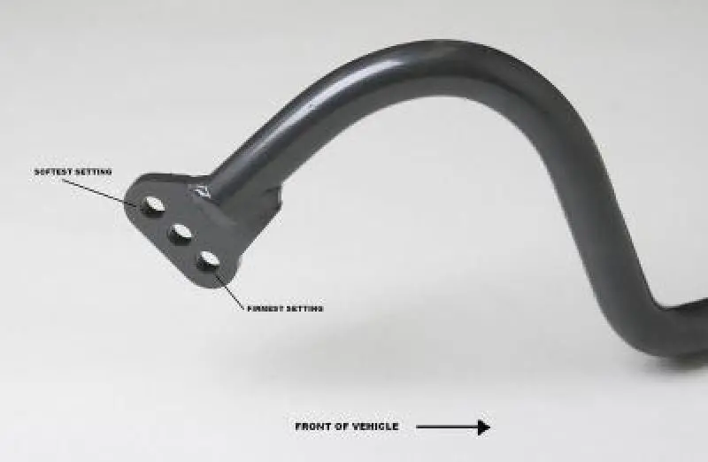 Progress Tech 09-14 Dodge Challenger/04-11 Chrysler 300C Rear Sway Bar (22Mm - Adjustable) 1