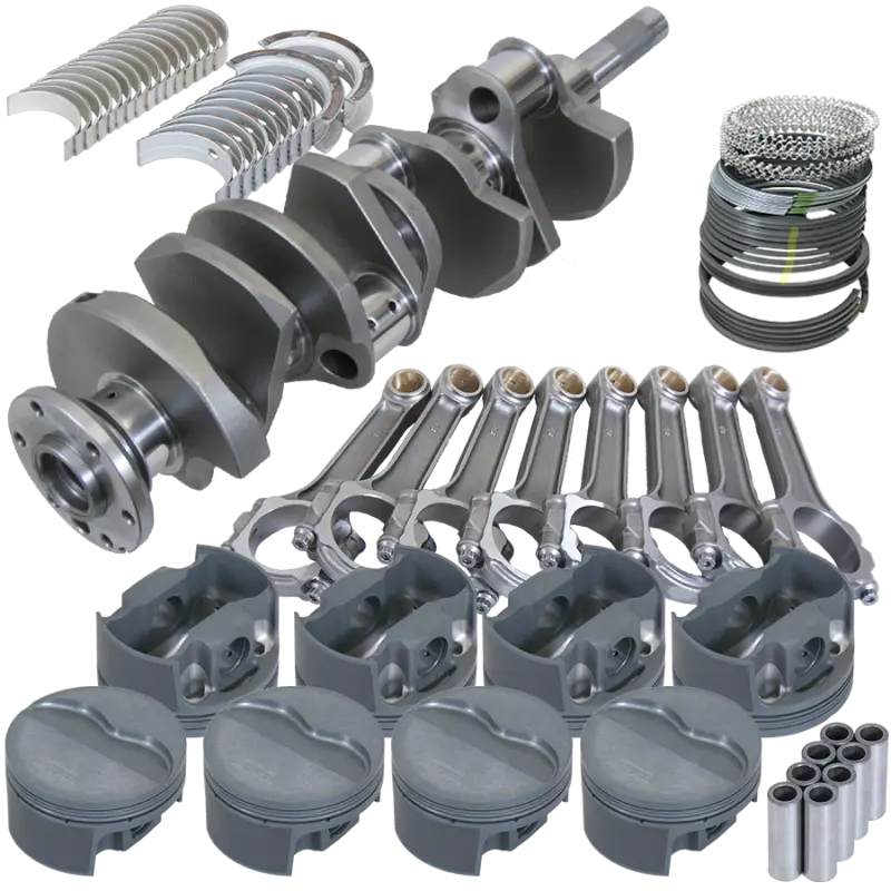 Eagle Ford Fe 4.125In Crank 6.700In I-Beam Rods -7Cc Flat Top 4.080In Pistons Rotating Assembly 1