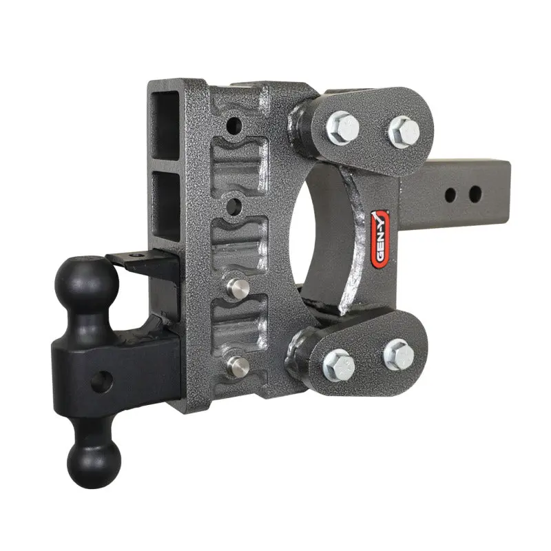 Gen-Y The Boss Torsion-Flex 3In Shank 6In Drop 21K Hitch W/Gh-061 Dual-Ball/Gh-062 Pintle Lock 1