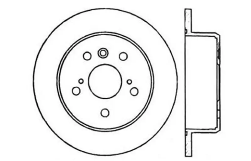 Stoptech Drilled Sport Brake Rotor 1