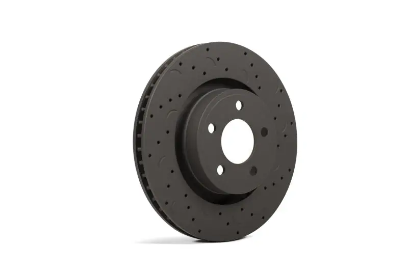 Hawk Talon 2004 Chevy Colorado Drilled And Slotted Front Brake Rotor Set 1