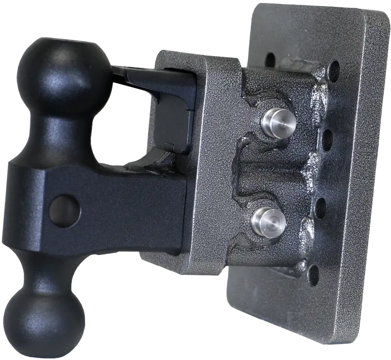 Gen-Y Mega Duty 2In Bolt-On 2.5In Drop 2K Tw 16K Hitch W/Gh-051 Dual-Ball/Gh-032 Pintle Lock 1