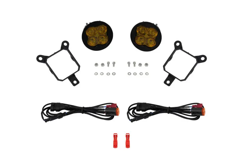 Diode Dynamics 2024+ Subaru Forester Ss3 Led Sport Type Y Fog Light Kit - Yellow Sae 1
