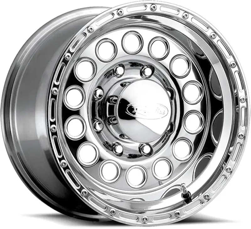 Raceline 887 Rock Crusher 17X9in / 8X170 Bp / 0Mm Offset / 130.81Mm Bore - Polished Wheel 1
