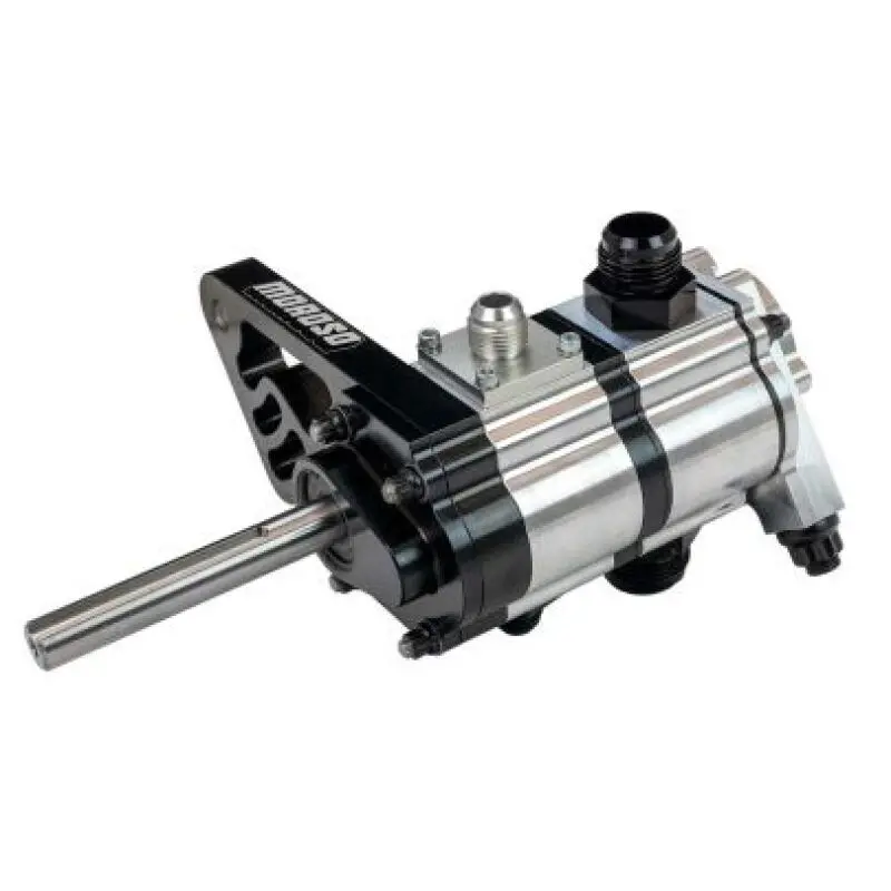 Moroso 2 Stage Scavenge Tri Lobe Driver Left Side Door Mount 1.50In Ps Oil Pump W/Fuel Pump Drive 1