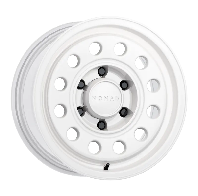 Nomad N501sa Convoy 17X8.5In / 5X150 Bp / 0Mm Offset / 110.3Mm Bore - Gloss White Wheel 1
