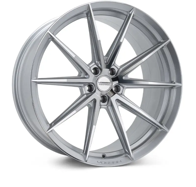Vossen Hfx-2 24X10 - 5X120 - Et32 - Deep - 72.56 - Silver Polished Wheel 1
