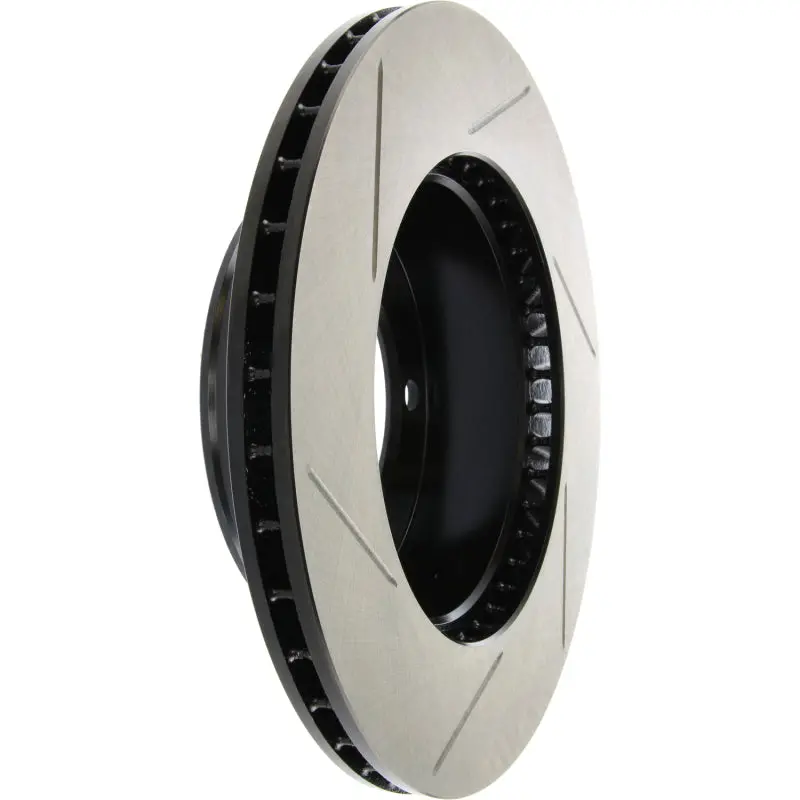 Stoptech Power Slot 95-04 Toyota Tacoma / 11/95-02 4 Runner Front Left Slotted Rotor 1