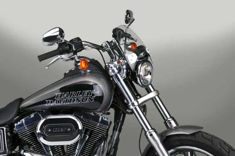 National Cycle Fits 44-51 Mm. O.D. Flyscreen-Chrome Lt. Tint 1