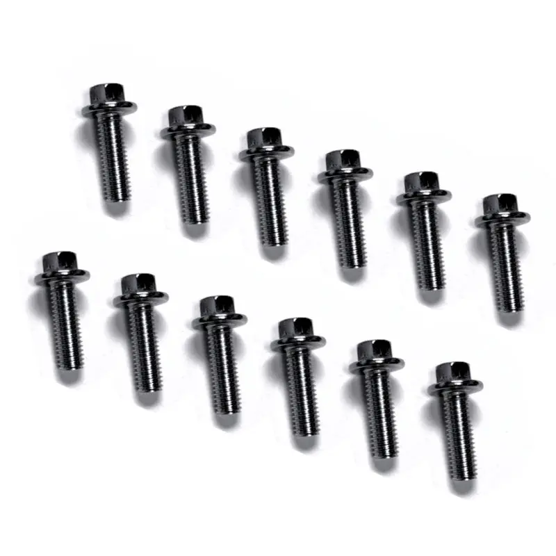 Kooks Ls Engine Header Bolts And Locking Hardware Qty 12 - M8 - 1.25 X 25Mm Bolts 1