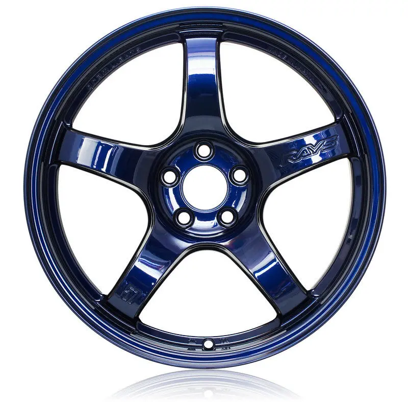 Gram Lights 57Cr 19X9.5 +45 5X114.3 Eternal Blue Pearl Wheel 1
