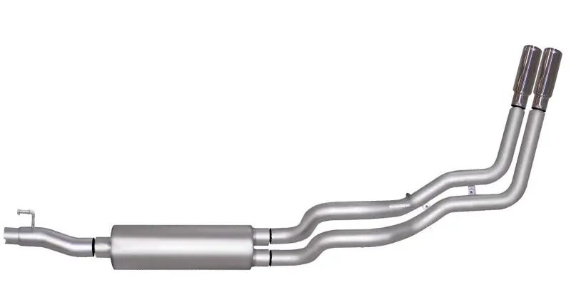 Gibson 06-08 Dodge Ram 1500 Laramie 5.7L 2.5In Cat-Back Dual Sport Exhaust - Stainless 1