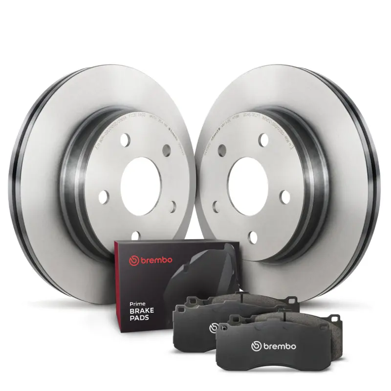Brembo Oe 17-20 Jaguar F-Pace/19-20 I-Pace/Land Rover Range Rover Velar Front Disc Brake Kit 1