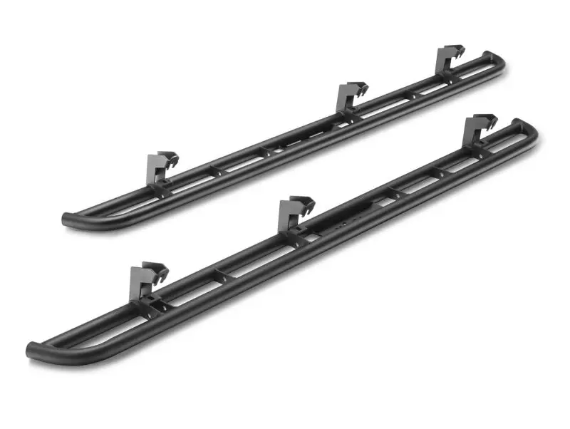 N-Fab Rkr Rails 2019 Ford Ranger Crew Cab All Beds - Cab Length - Tex. Black 1