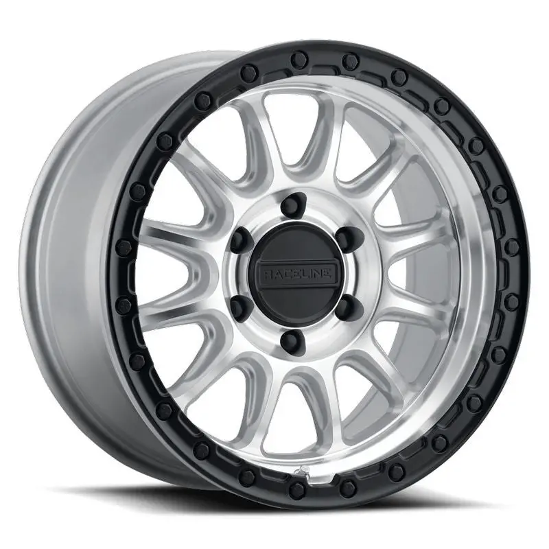 Raceline 960Mb Alpha 17X8.5In / 6X139.7 Bp / 35Mm Offset / 106.1Mm Bore - Machined W/Black Ring 1