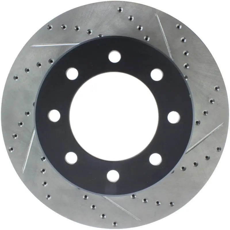 Stoptech Slotted & Drilled Sport Brake Rotor 1
