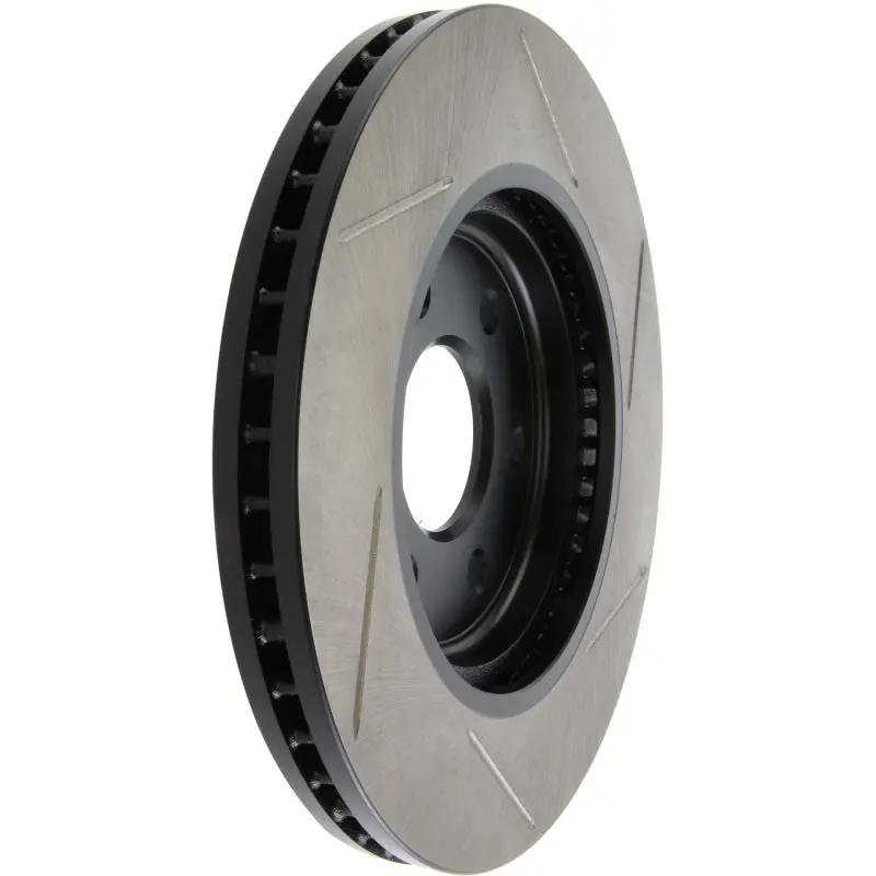 Stoptech Power Slot 05-09 Nissan Frontier 2Wd / 02-05 Frontier 4Wd Slotted Front Right Rotor 1